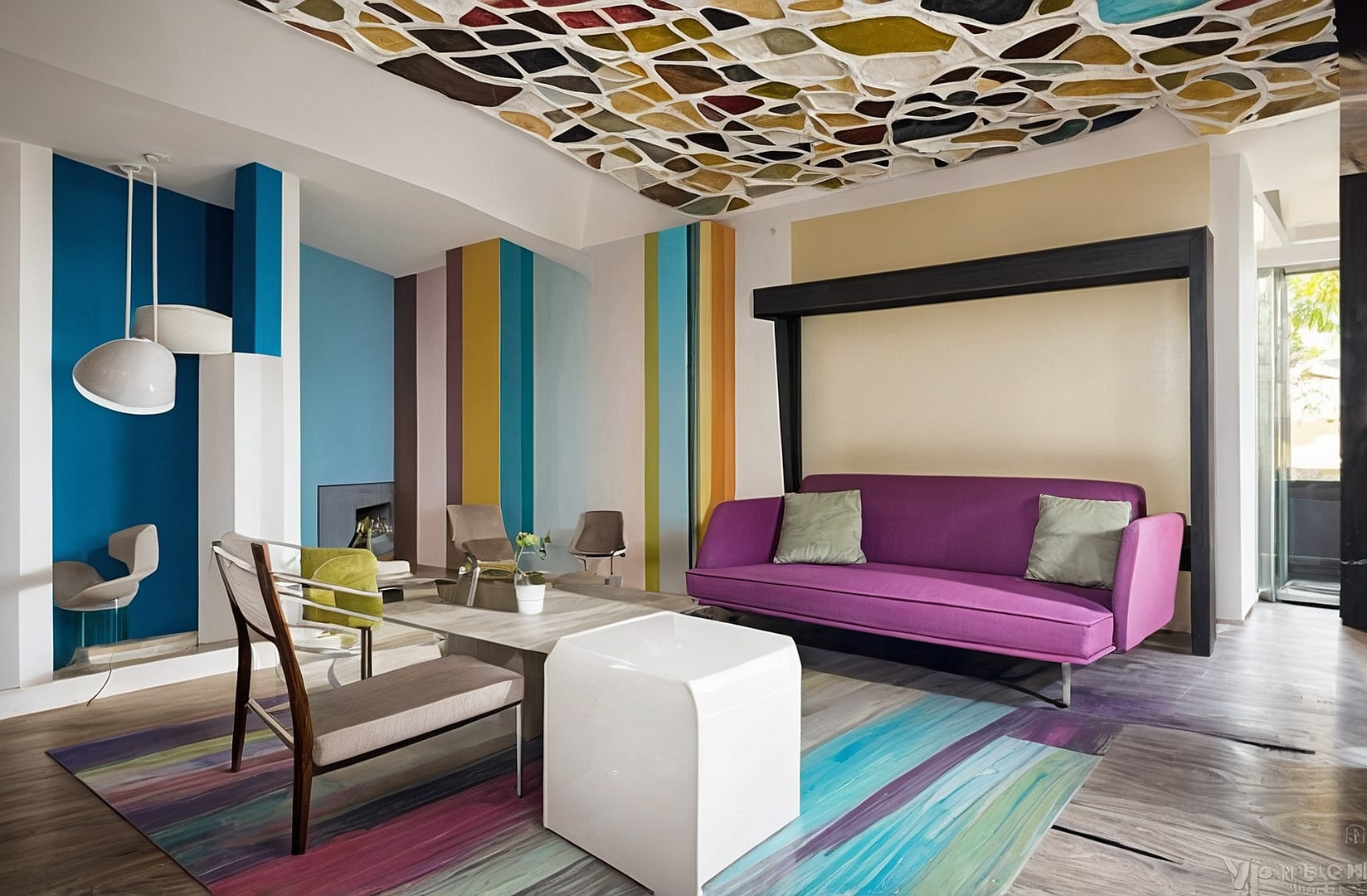 Espacios revitalizados con color